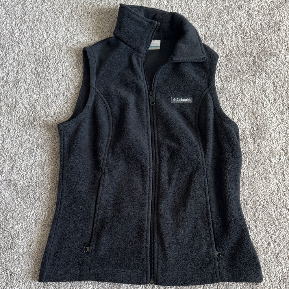 Columbia black Fleece Vest